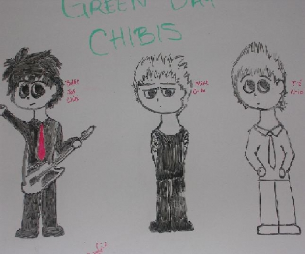 Green Day Chibis!