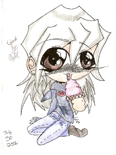 Ryou Chibi Coloured! Eeee