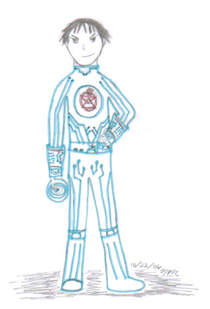 Roy Mustang As Tron