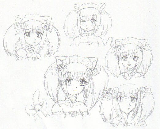 Mew Ichika Sketches