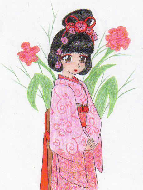 Young Geisha Yuzaki