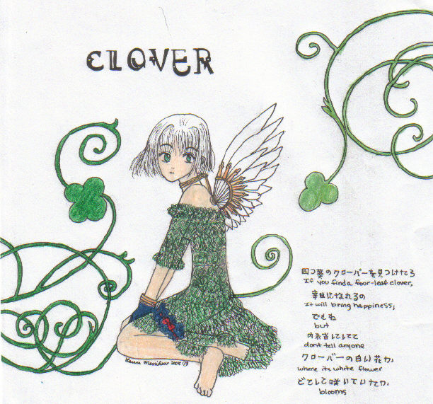 Old Clover Drawing