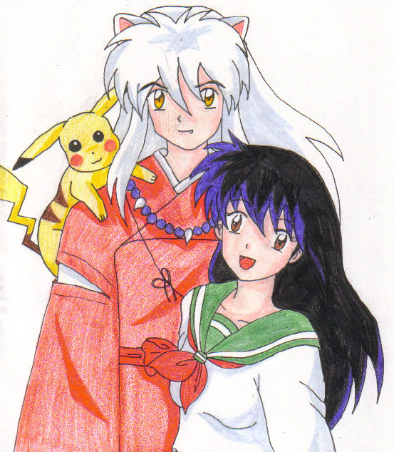 Inuyasha, Kagome And... Pikachu?