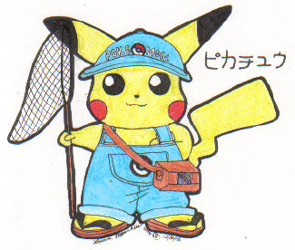 Bug-catcher Pikachu