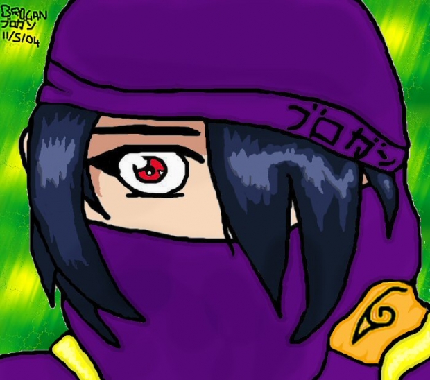 Purple Ninja Girl