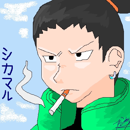 Shikamaru Smoking