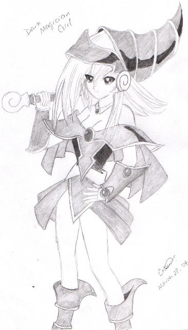 Dark Magician Girl Sketch