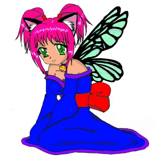 Anime Neko Fairy