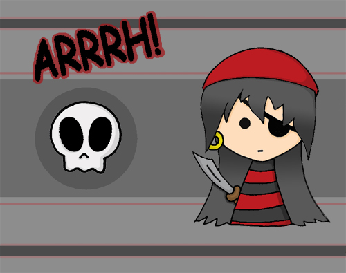 Arrrh! Chibi Pirate!