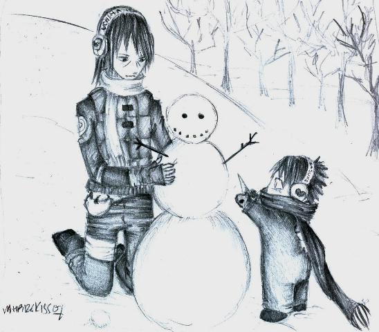 Uchiha Snow Day