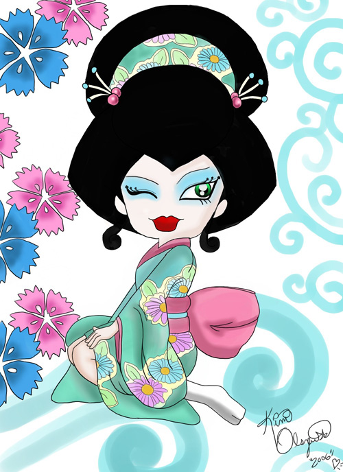 Spring Geisha