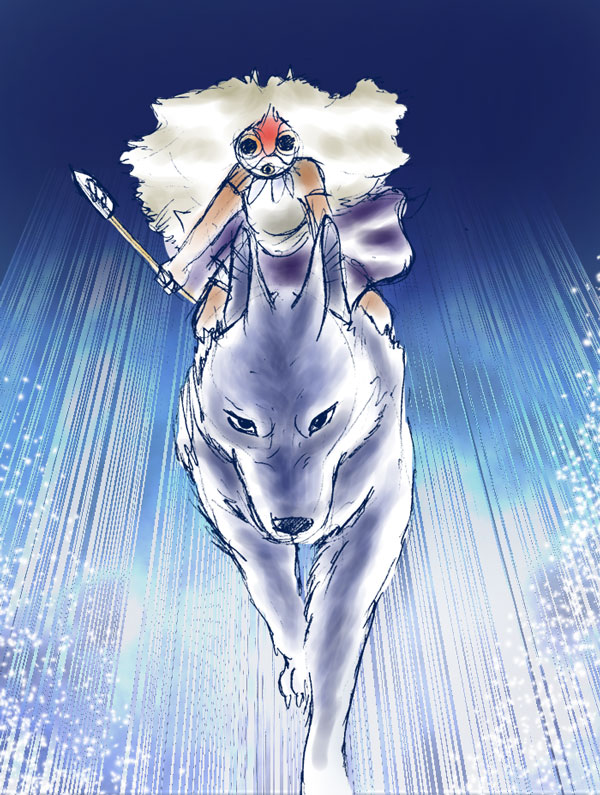 Mononoke Hime Attacking