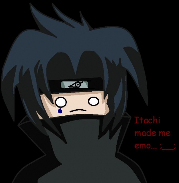 Poor Emo Sasuke