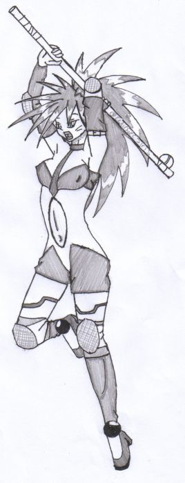 Warrior Girl Athene