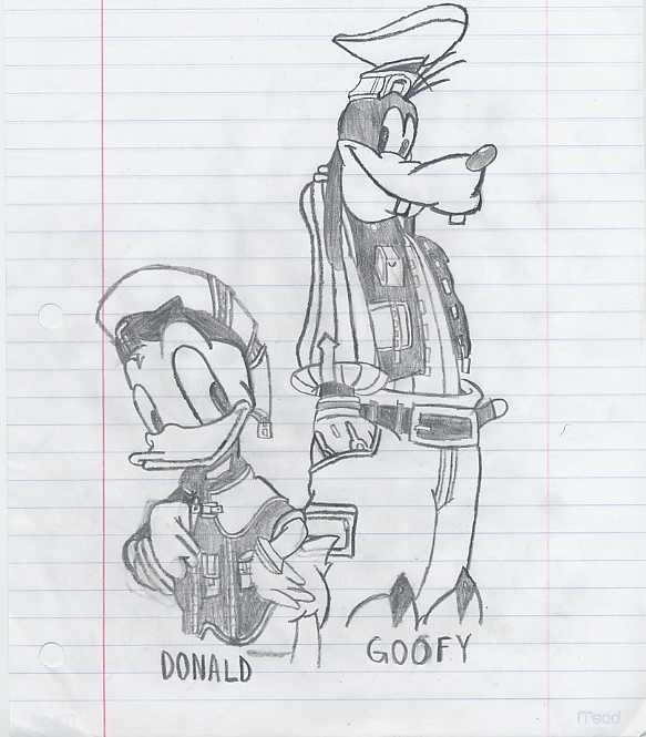 Donald + Goofy From Kingdom Hearts