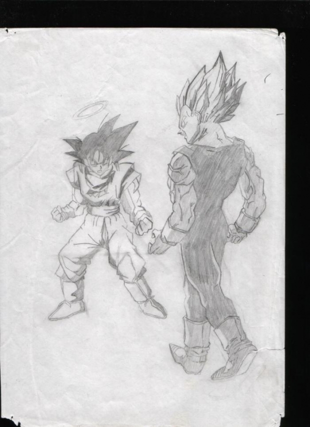 Goku Vs. Majin Vegeta