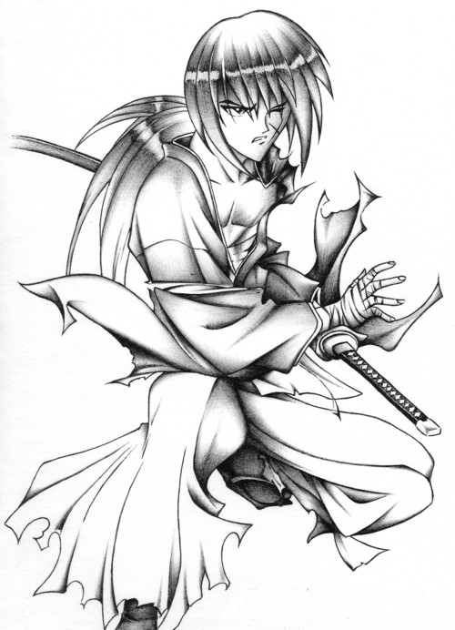 Battle Scarred Kenshin