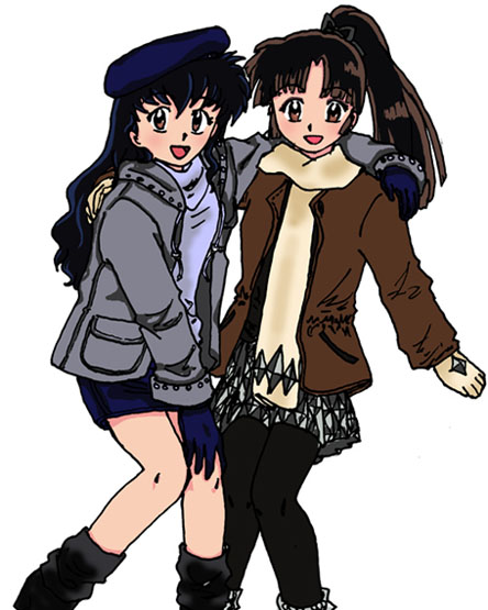 Kogome & Sango(fashionable)