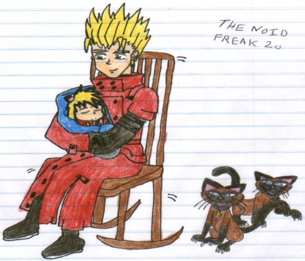 Vash & Baby Ichiro