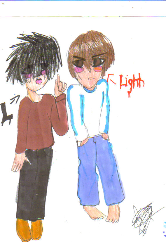 L And Light Chibis!