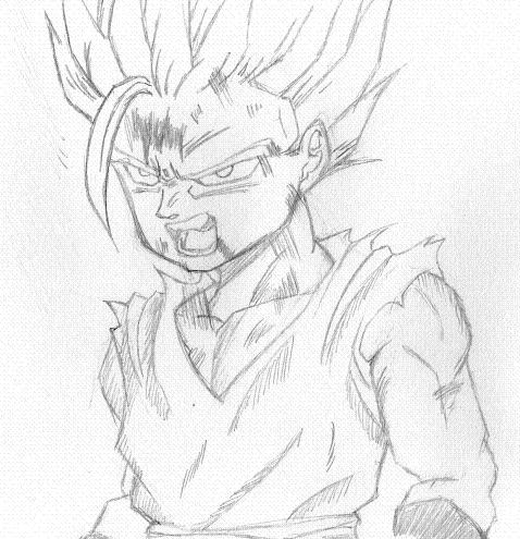 Gohan Sketch