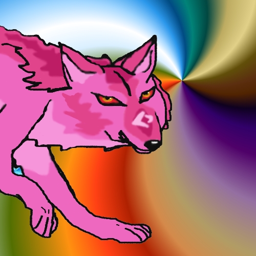 My Second Pink Wolf