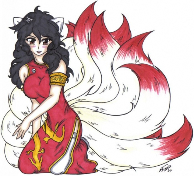 Ninetailed Hostess