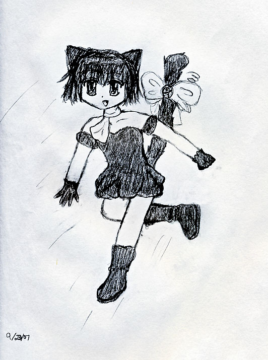 Tokyo Black Cat Girl