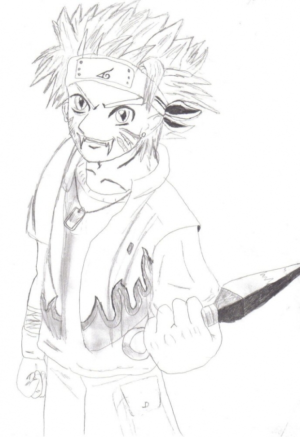 Naruto As The Fox Demon