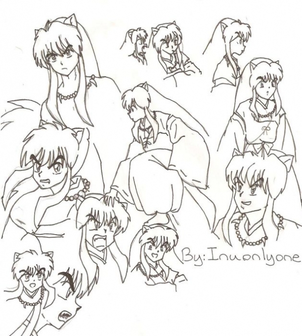 The Many Faces Of Inuyasha