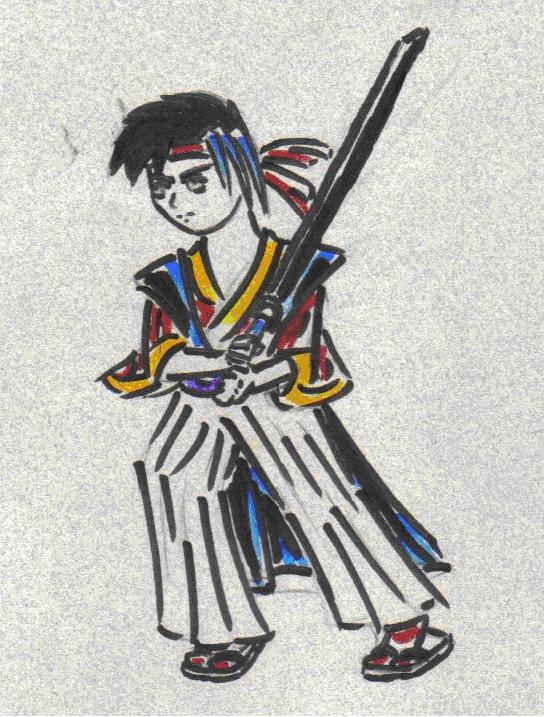 Blue Demon Samurai