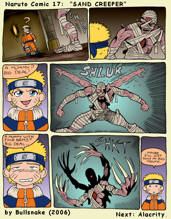 Naruto Comic 17: Sand Creeper