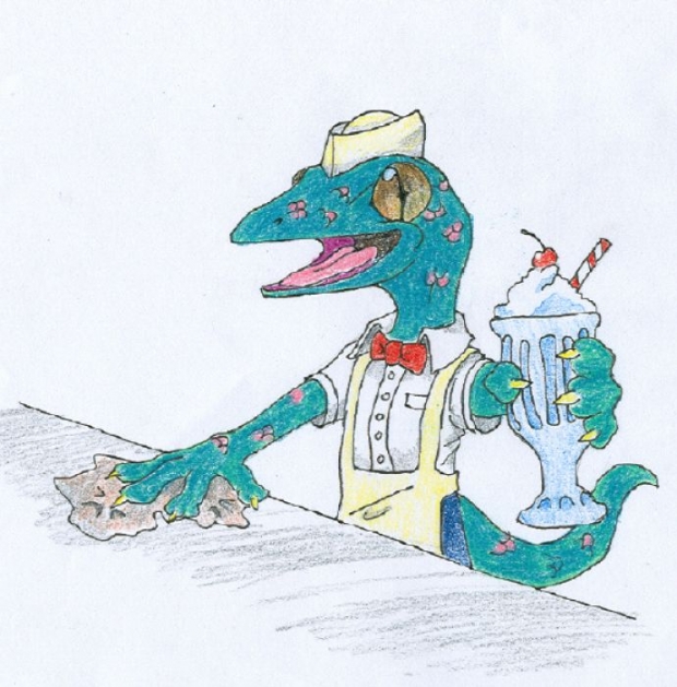 Lizard Soda-jerk