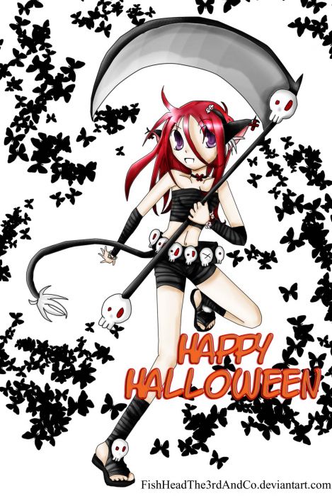 Muse-chan Happy Halloween!