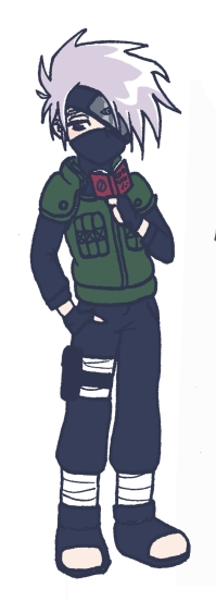 Not Quite Chibi Kakashi