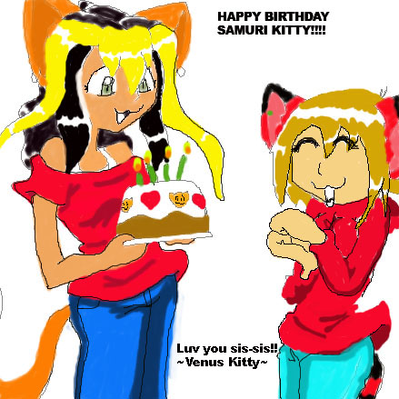 Happy Birthday Samuri Kitty!