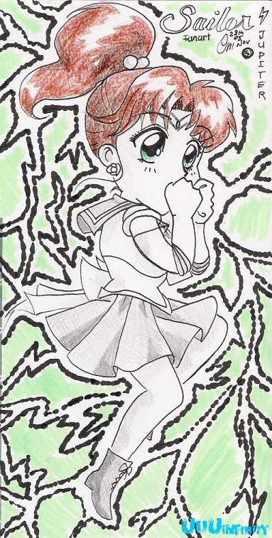 Chibi Sailor Jupiter Gasp