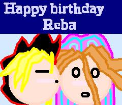 Happy Birthday Reba/Yugi Chibi Kiss