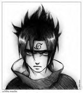 Sasuke In Black