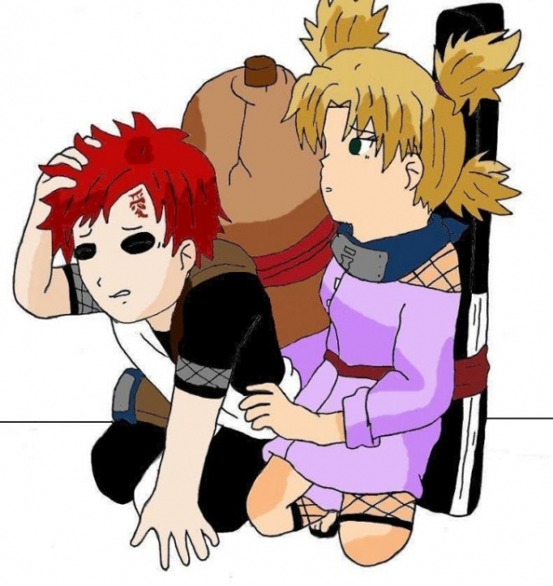 Temari And Gaara By Cari Chan