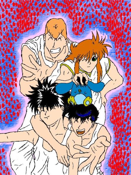 Hiei's...Smiling?!