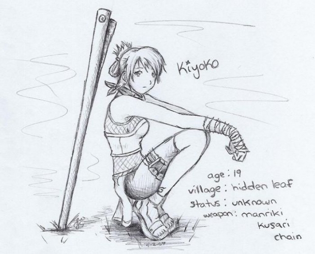 Kiyoko - Character Sketch