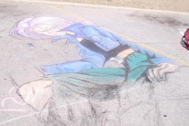 Chalk Art Trunks