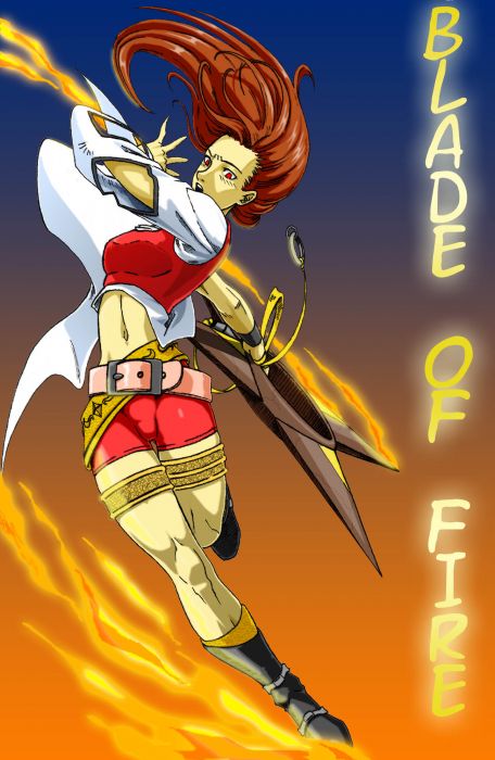 Contest: Blade Of Fire- Colored!