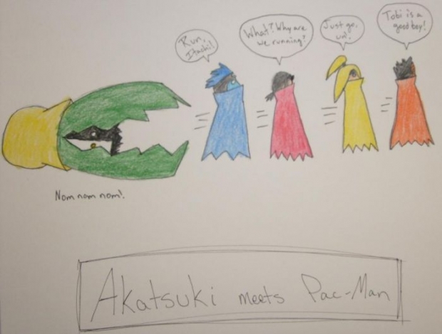 Akatsuki Meets Pacman