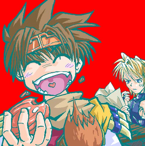 Goku & Sanzo