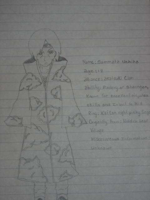 My Oc (akatsuki) Samata Uchiha