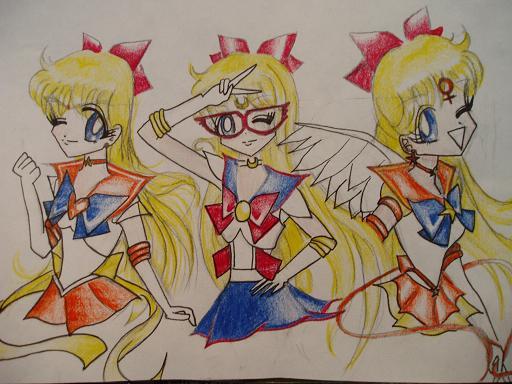 Sailor Venus-3 Henshins