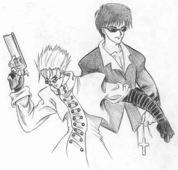 Vash And Wolfwood