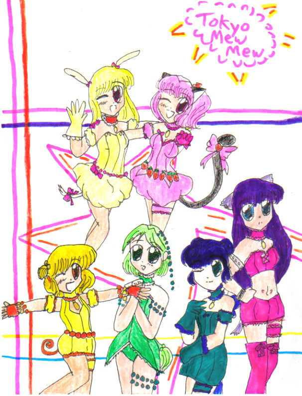 Powered-up Tokyo Mew Mew!!